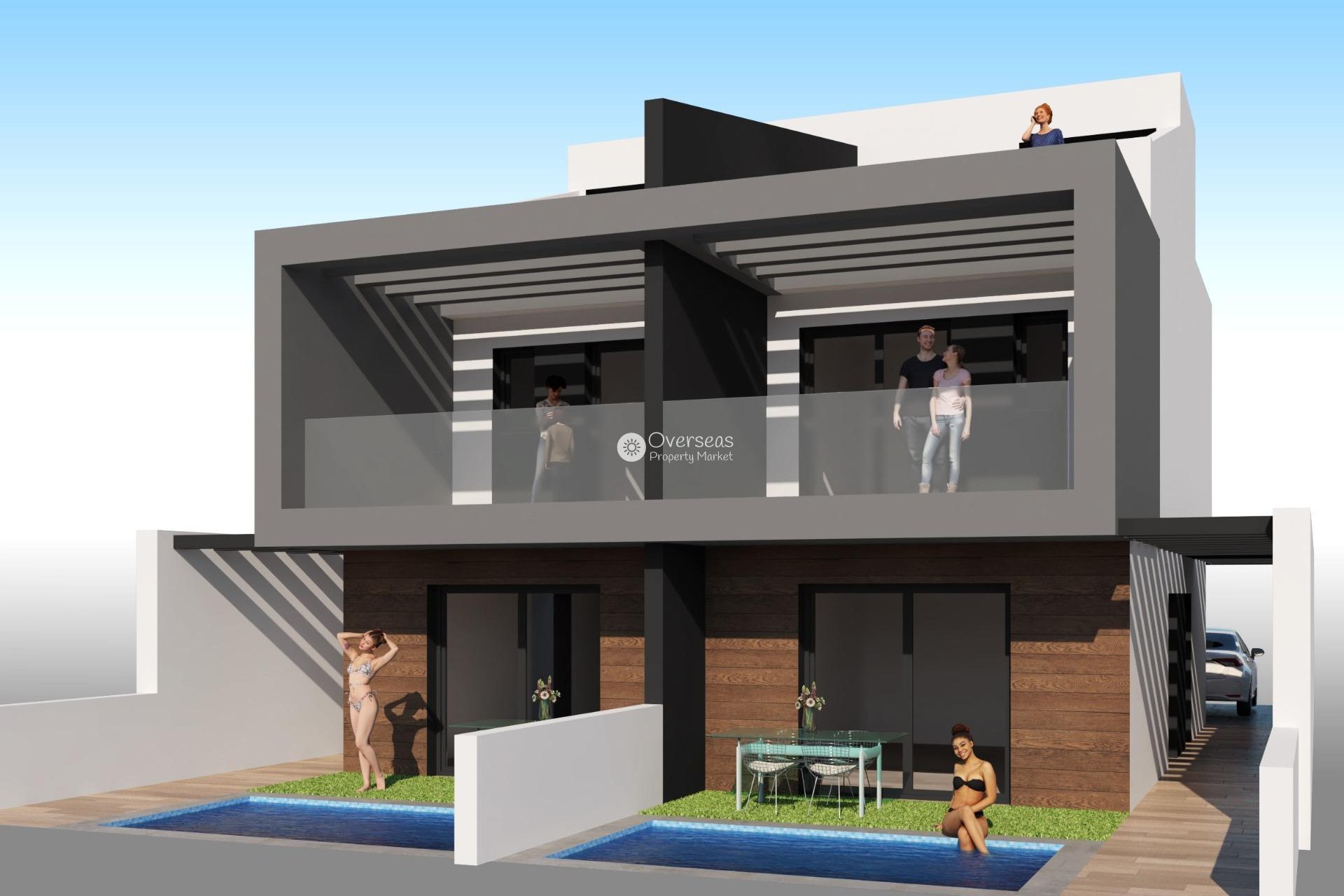 Nowy budynek - Villa -
San Javier - Santiago De La Ribera
