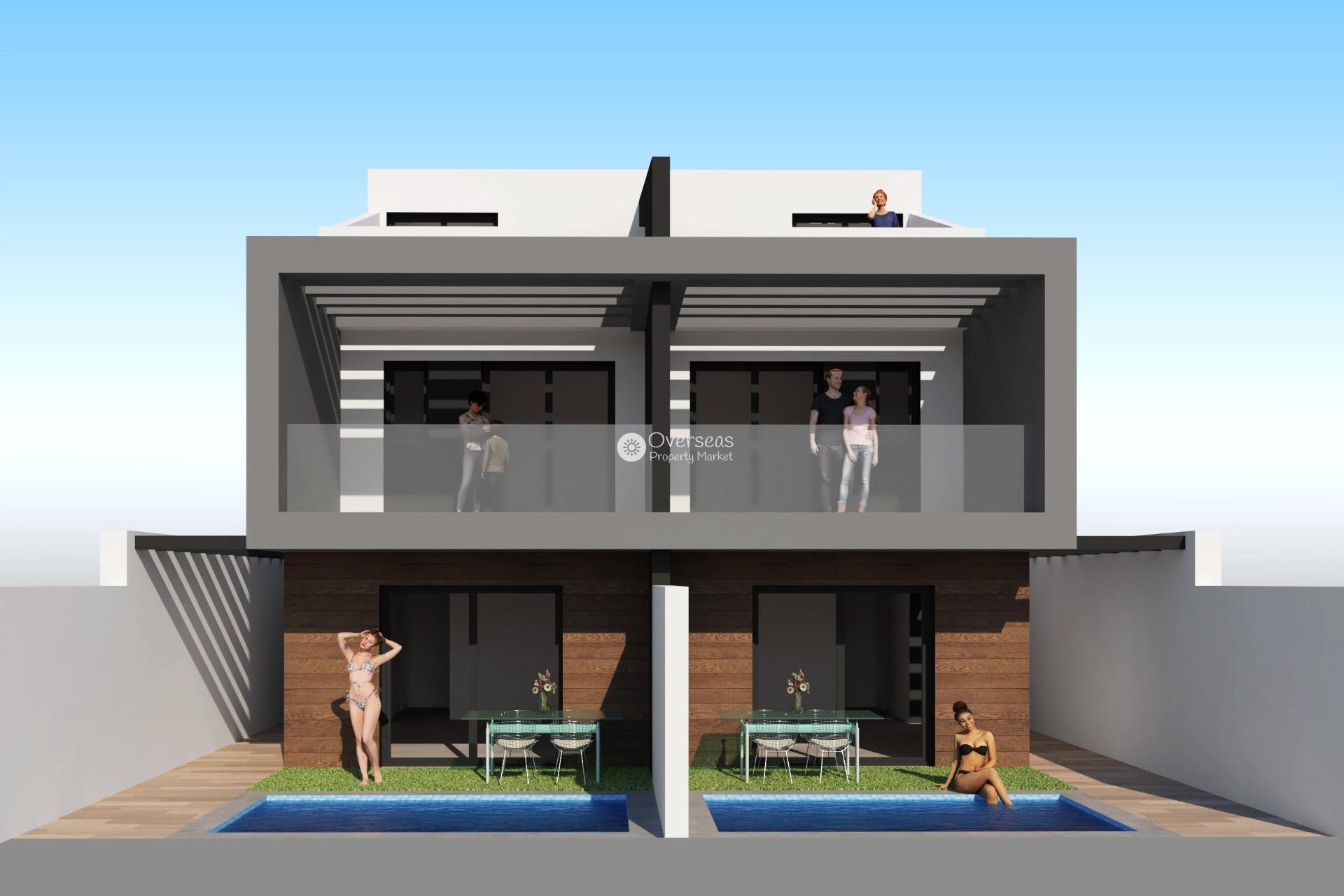 Nowy budynek - Villa -
San Javier - Santiago De La Ribera