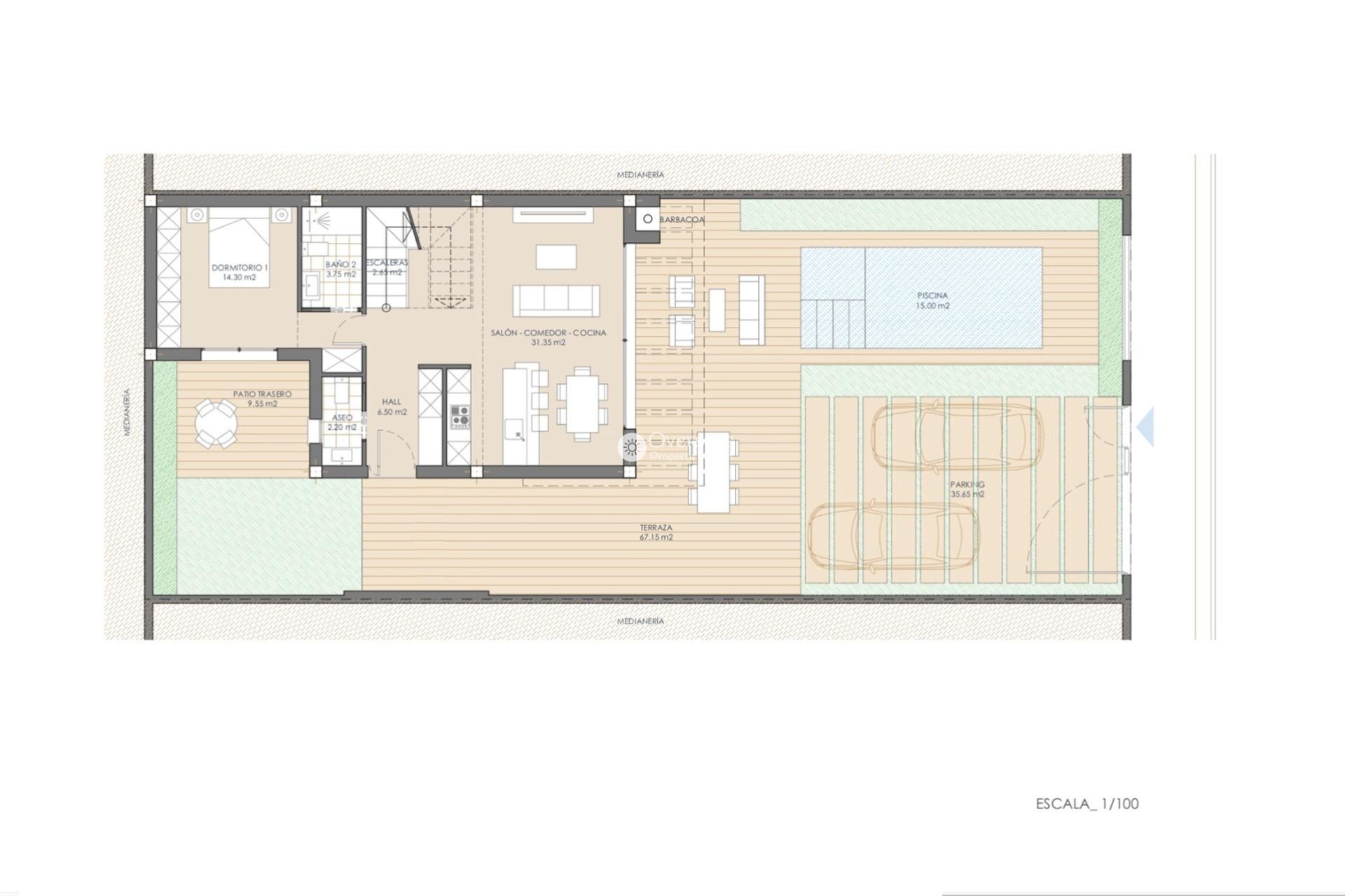 Nowy budynek - Villa -
San Juan de los Terreros