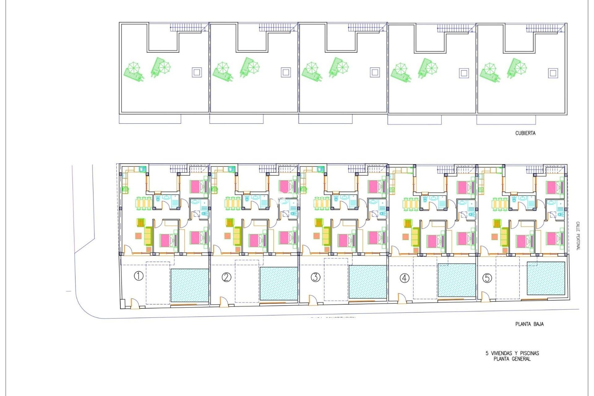 Obra nueva - Adosado -
Avileses