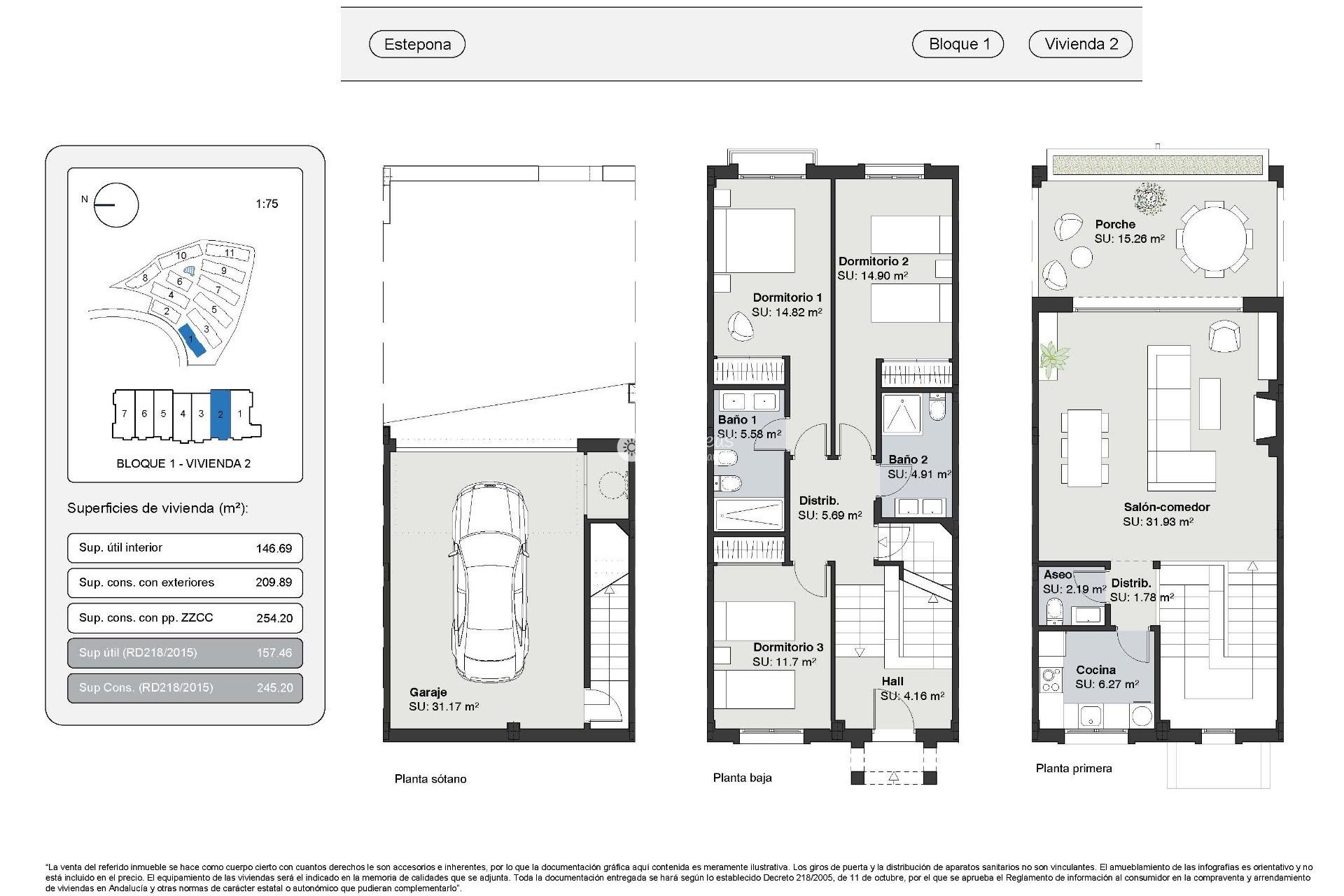 Obra nueva - Adosado -
Estepona