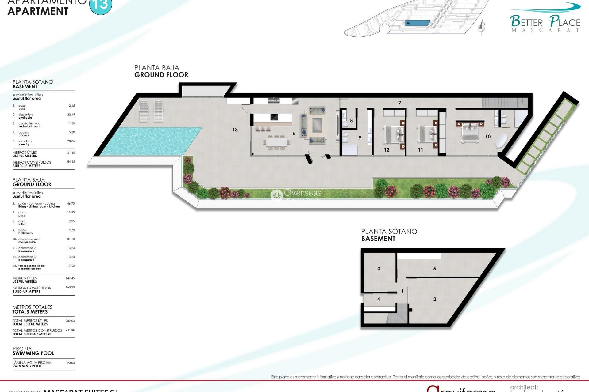 Obra nueva - Apartamento / piso -
Calpe