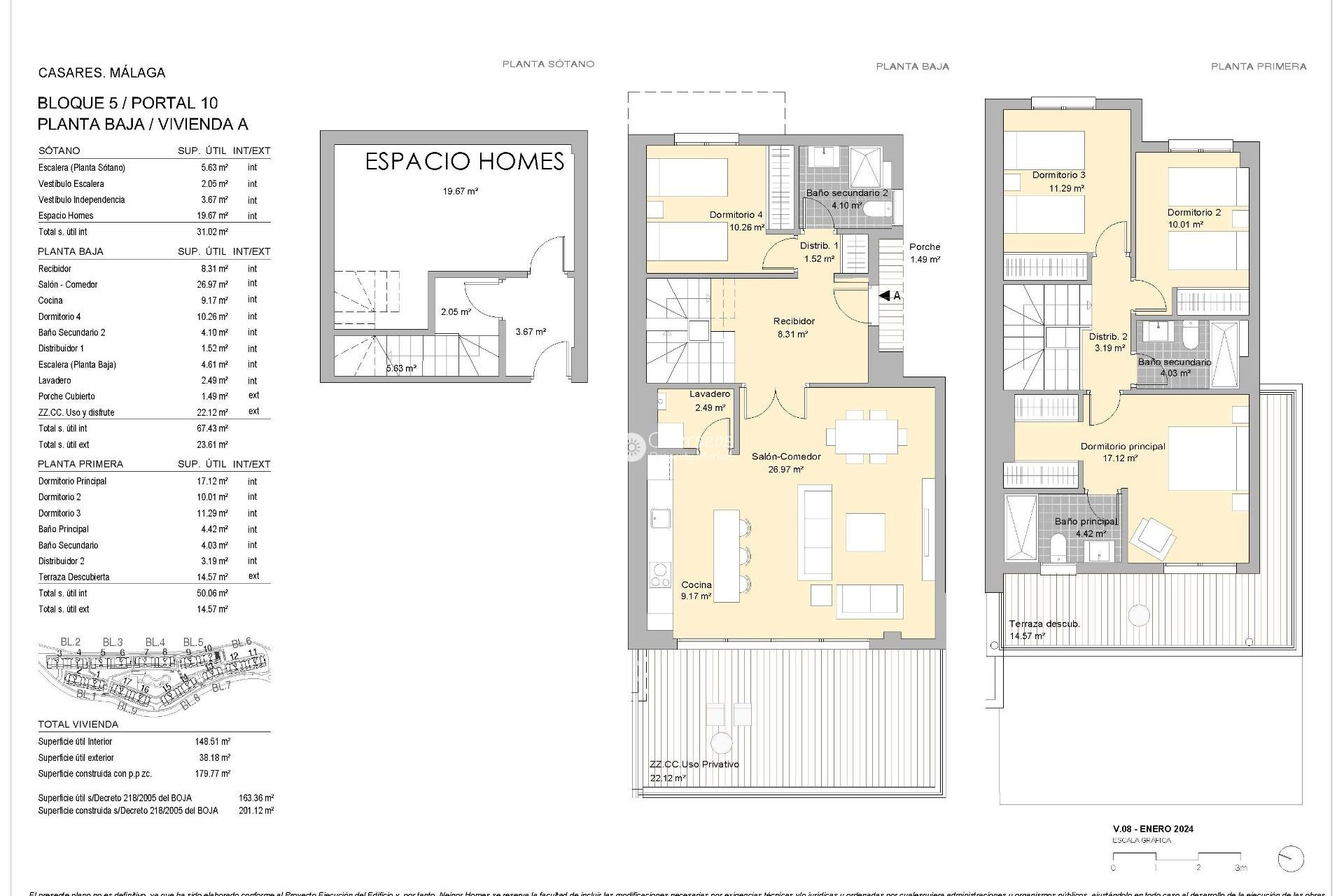 Obra nueva - Apartamento / piso -
Casares - Casares Costa