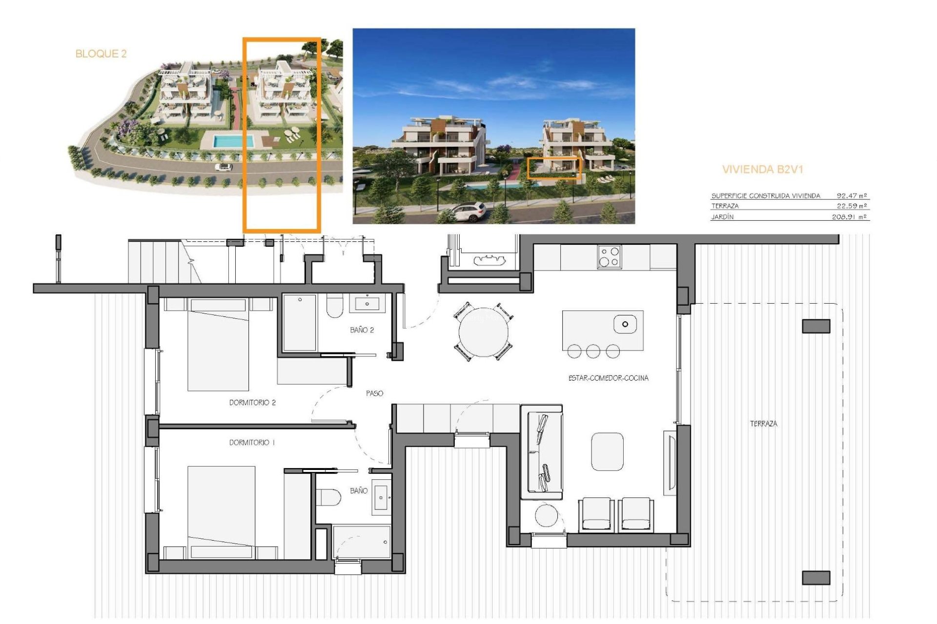 Obra nueva - Apartamento / piso -
Fuente Alamo - Hacienda del Alamo