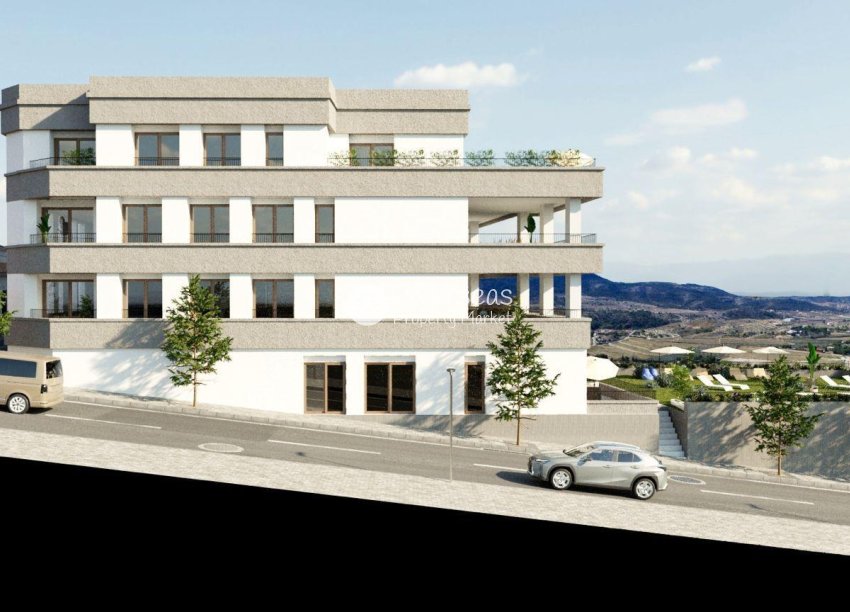 Obra nueva - Apartamento / piso -
Hondón de las Nieves - Pueblo