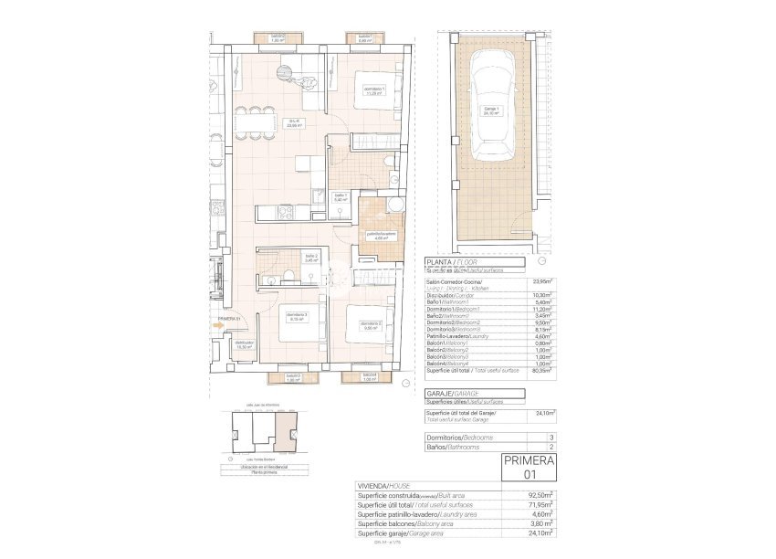 Obra nueva - Apartamento / piso -
Hondón de las Nieves