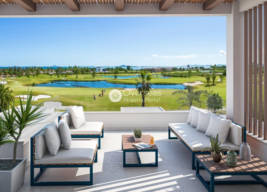 Obra nueva - Apartamento / piso -
Los Alcazares - Serena Golf