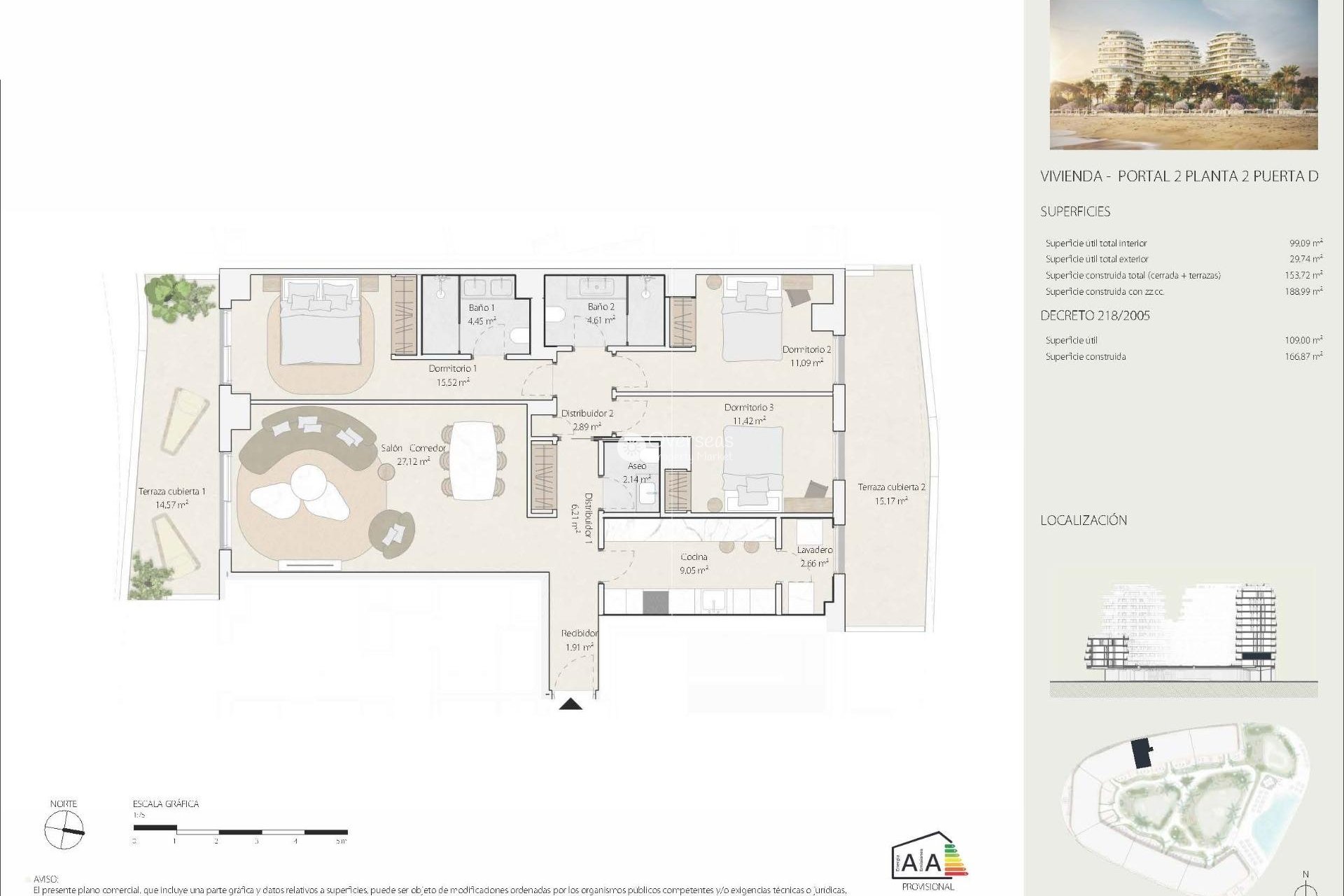 Obra nueva - Apartamento / piso -
Málaga