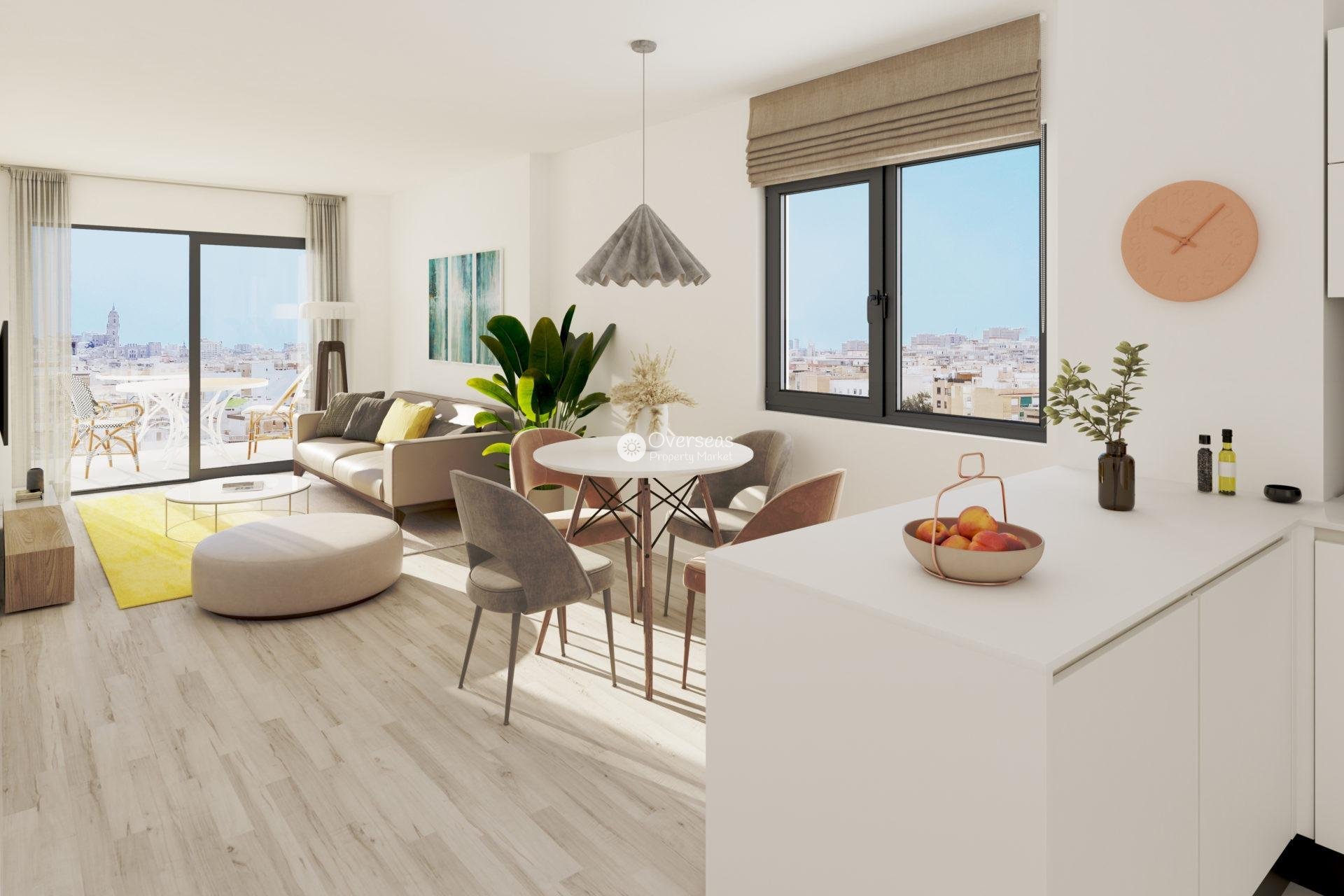 Obra nueva - Apartamento / piso -
Málaga