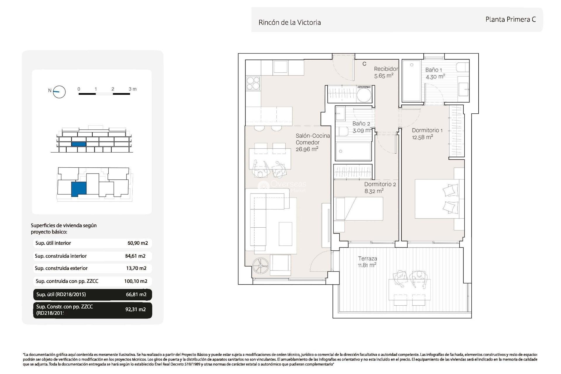 Obra nueva - Apartamento / piso -
rincon de la victoria