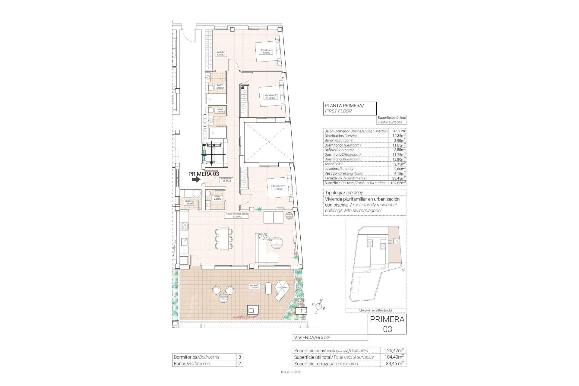 Obra nueva - Apartment -
Hondón de las Nieves - Pueblo