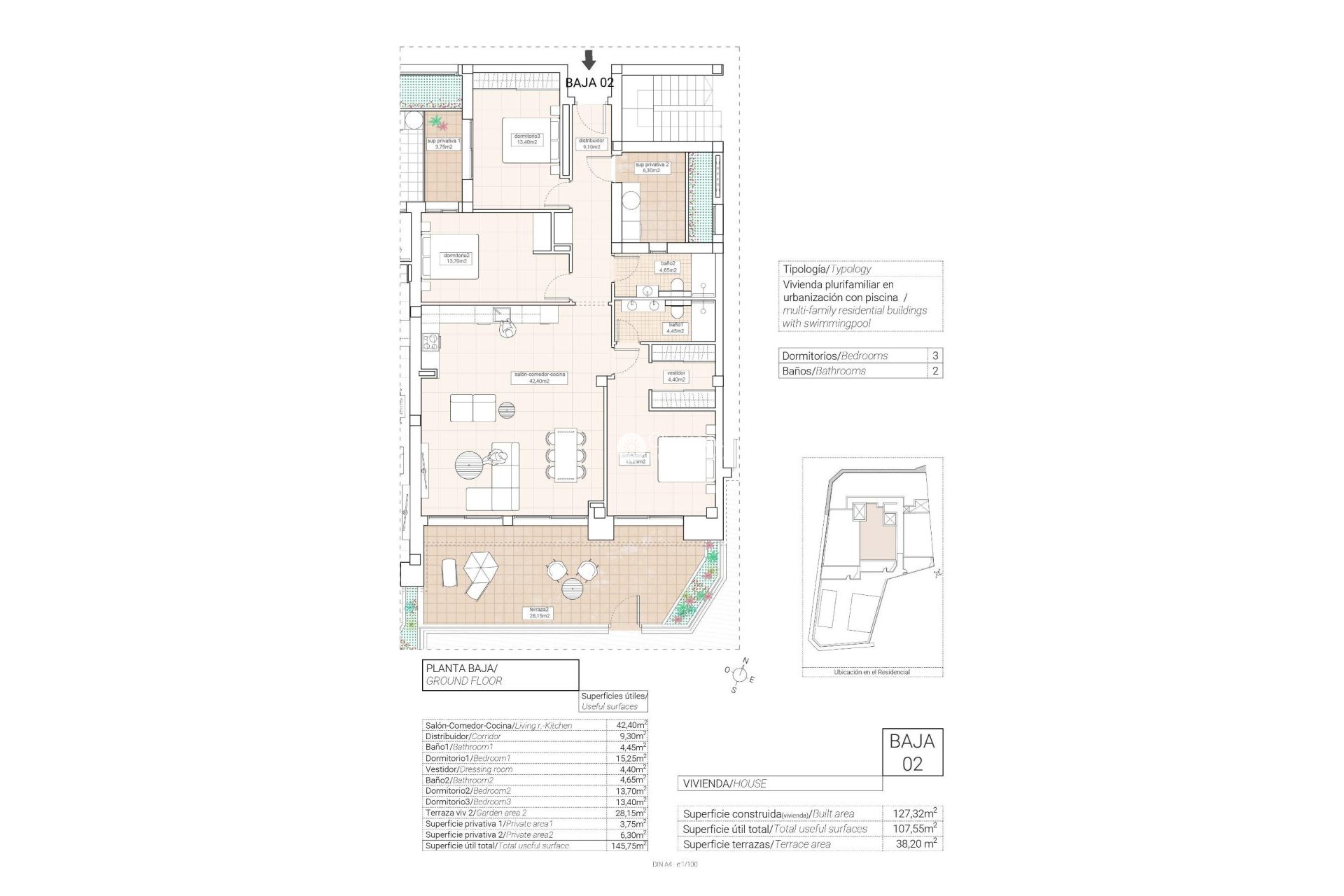 Obra nueva - Apartment -
Hondón de las Nieves - Pueblo