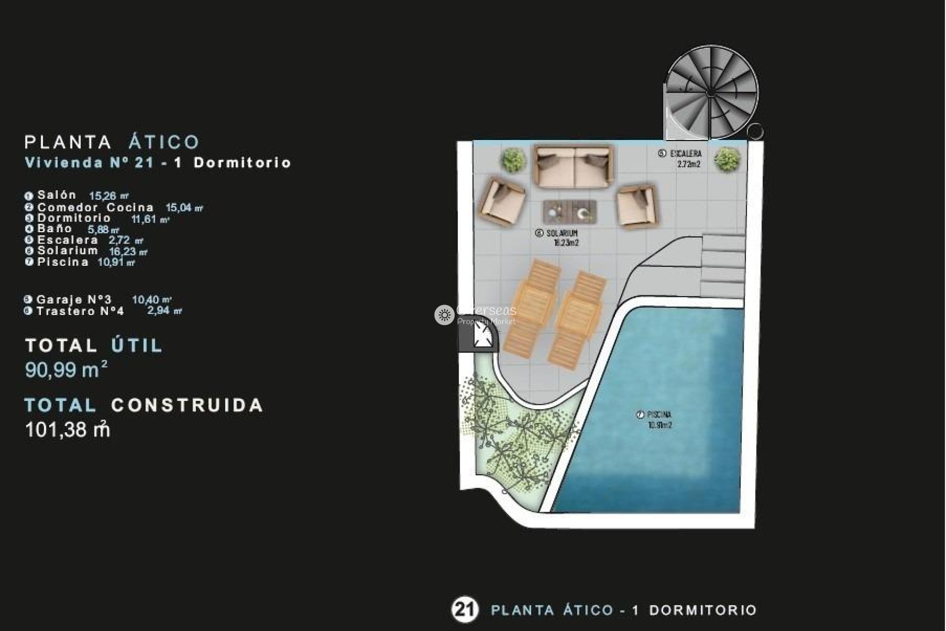 Obra nueva - Ático -
Torrevieja