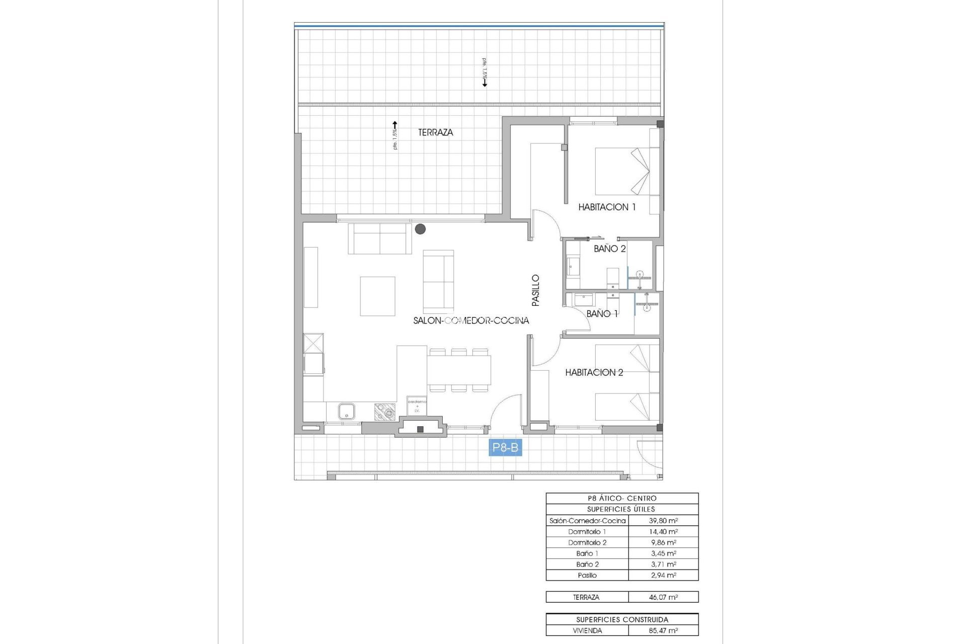 Obra nueva - Ático -
Villajoyosa