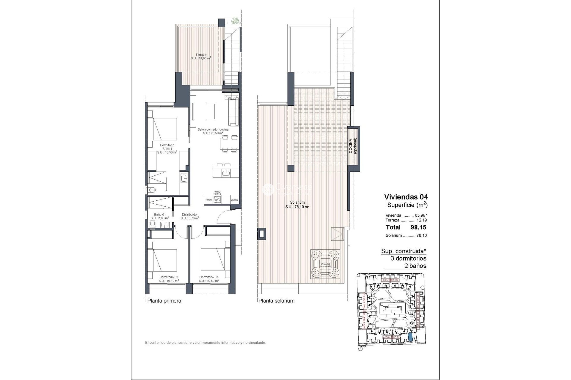 Obra nueva - Bungalow -
Ciudad Quesada - Lo Marabú
