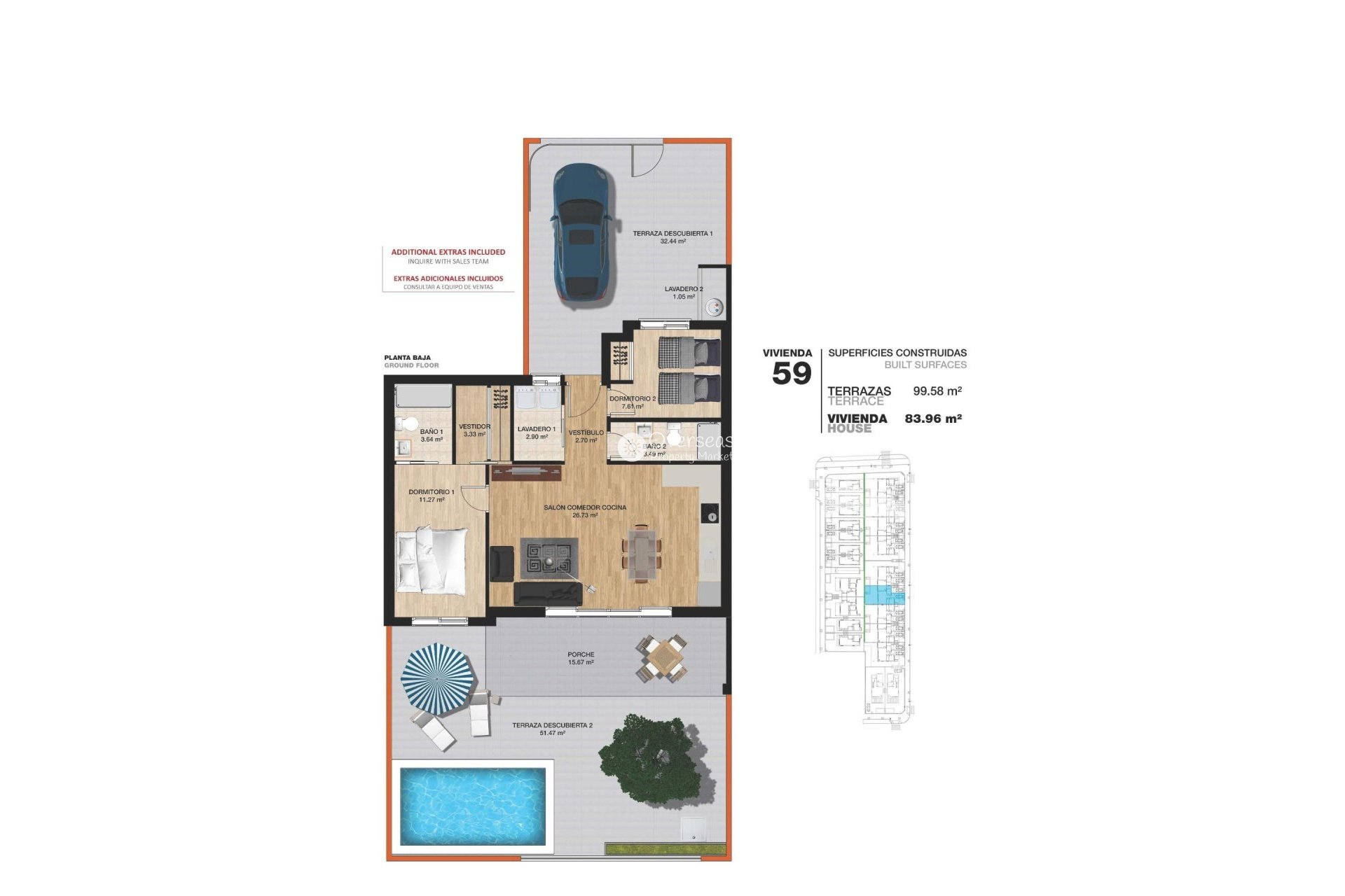 Obra nueva - Bungalow -
Pilar de la Horadada - La Torre De La Horadada