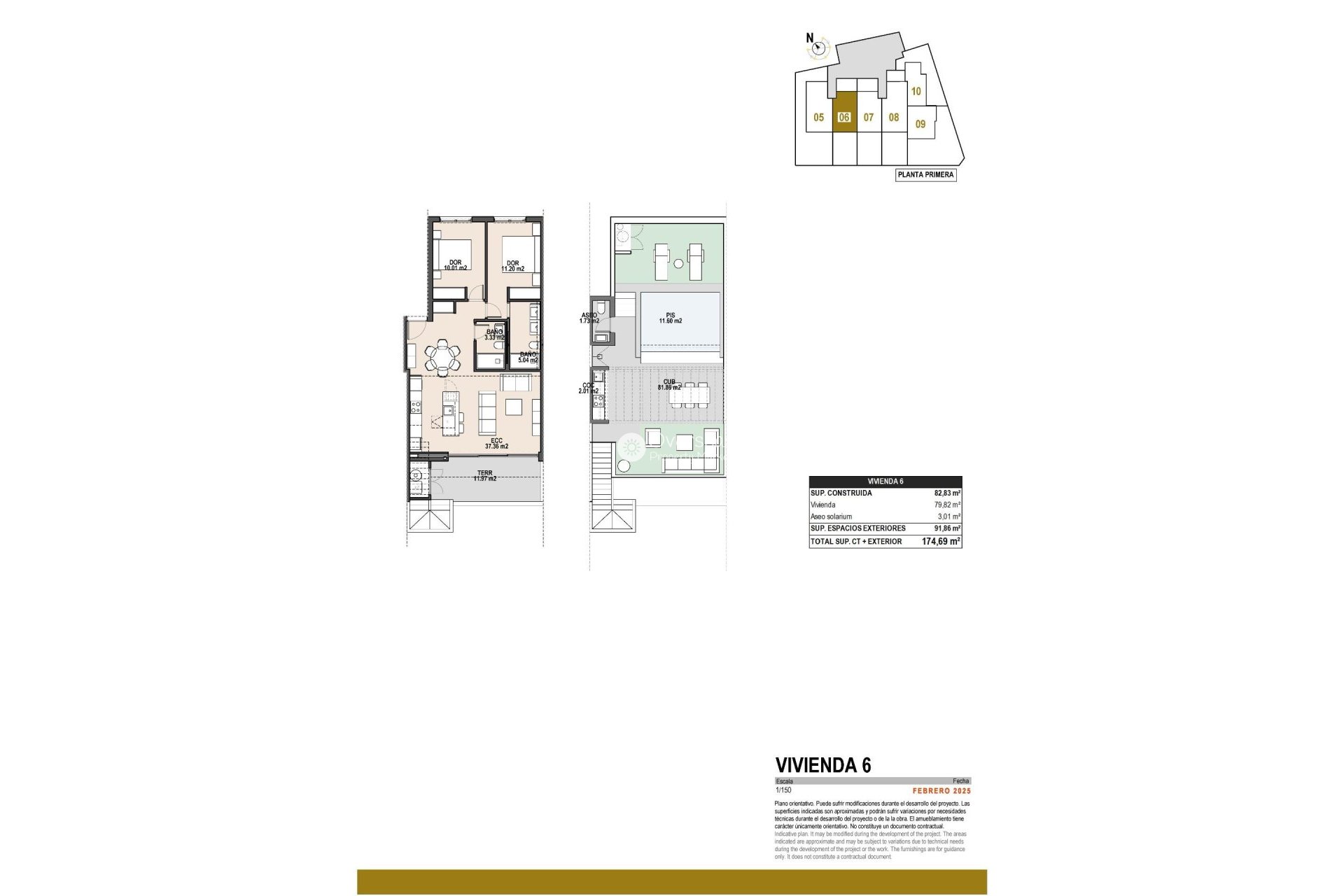 Obra nueva - Bungalow -
Pilar de la Horadada - parques de Andromeda