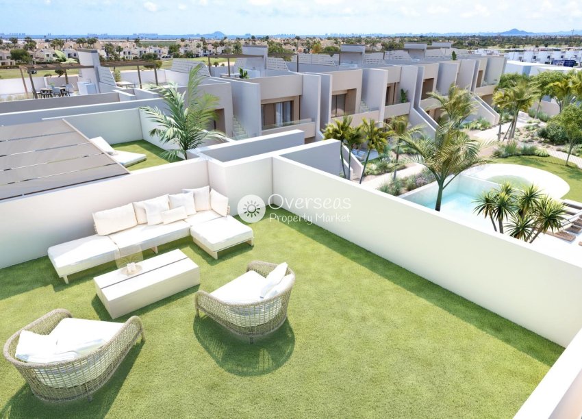 Obra nueva - Bungalow -
San Javier - Roda Golf