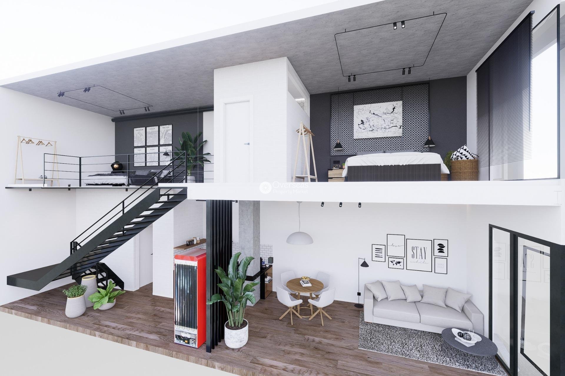 Obra nueva - Ground floor apartment -
Alicante