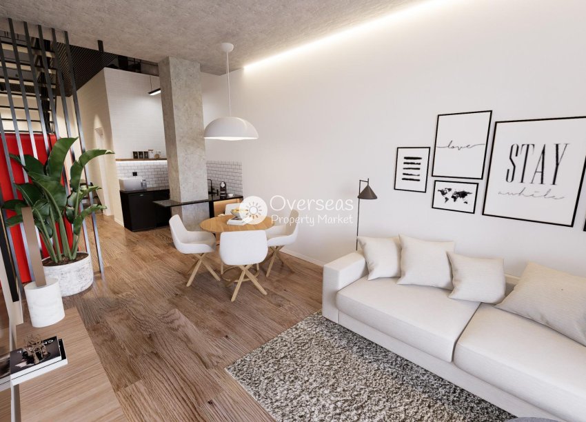 Obra nueva - Ground floor apartment -
Alicante
