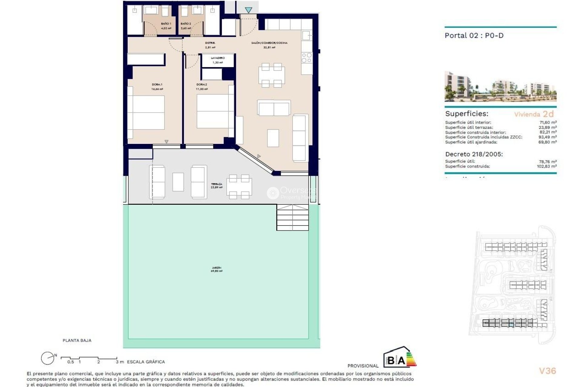 Obra nueva - Ground floor apartment -
Almerimar