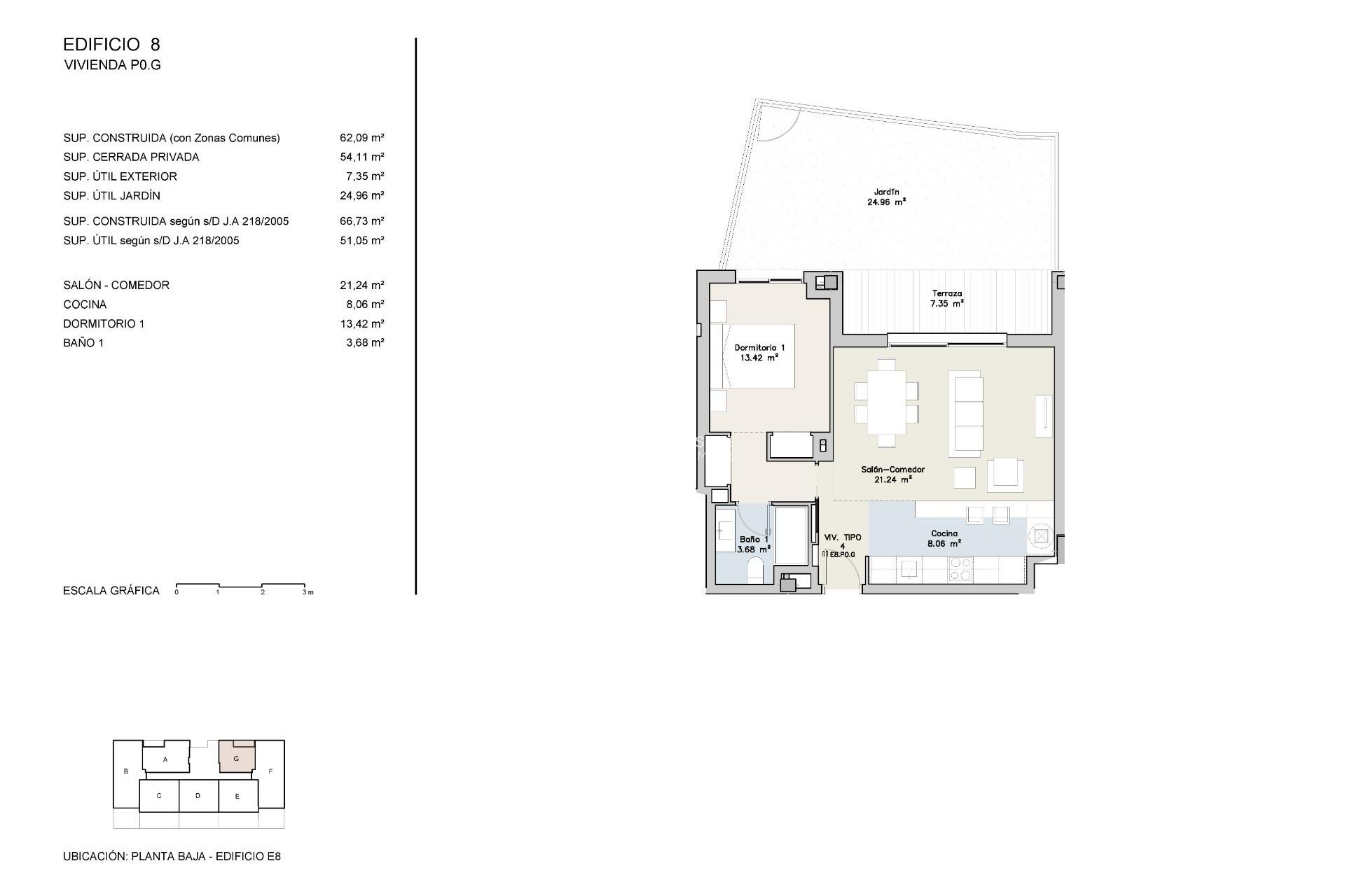 Obra nueva - Ground floor apartment -
Casares
