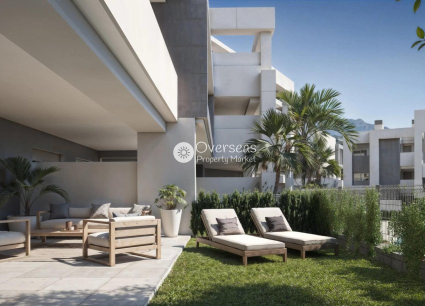 Obra nueva - Ground floor apartment -
Estepona