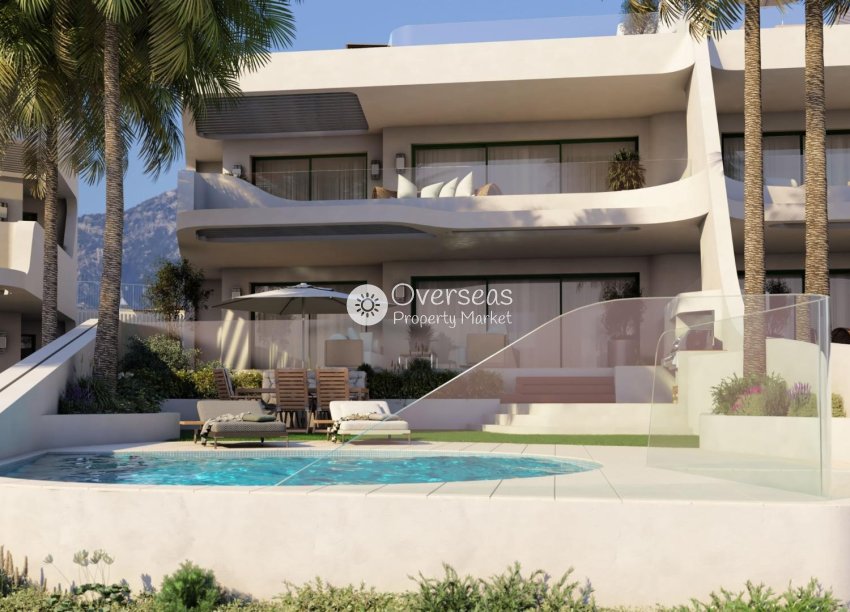 Obra nueva - Ground floor apartment -
Marbella