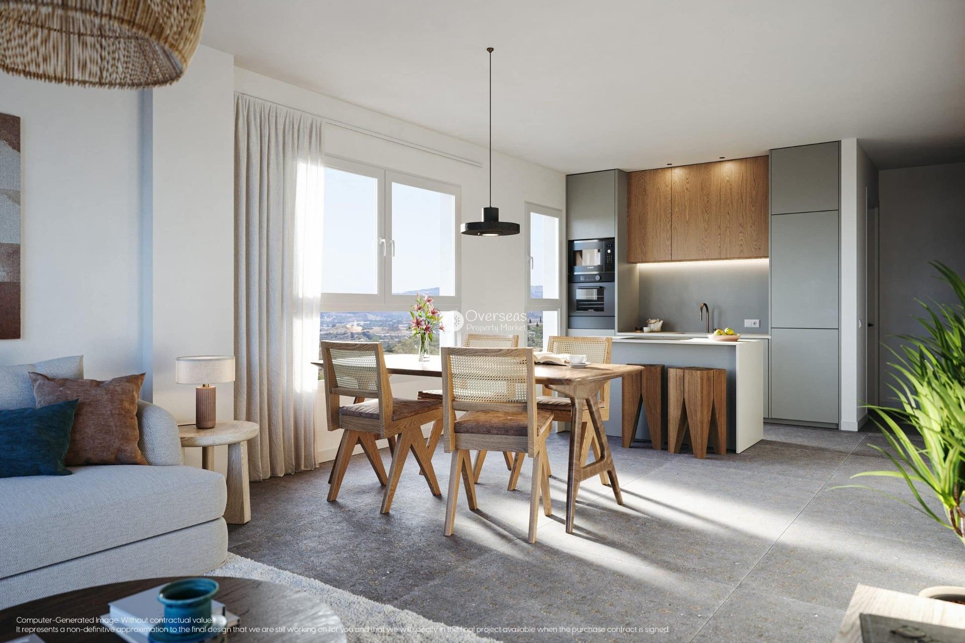 Obra nueva - Ground floor apartment -
Mijas