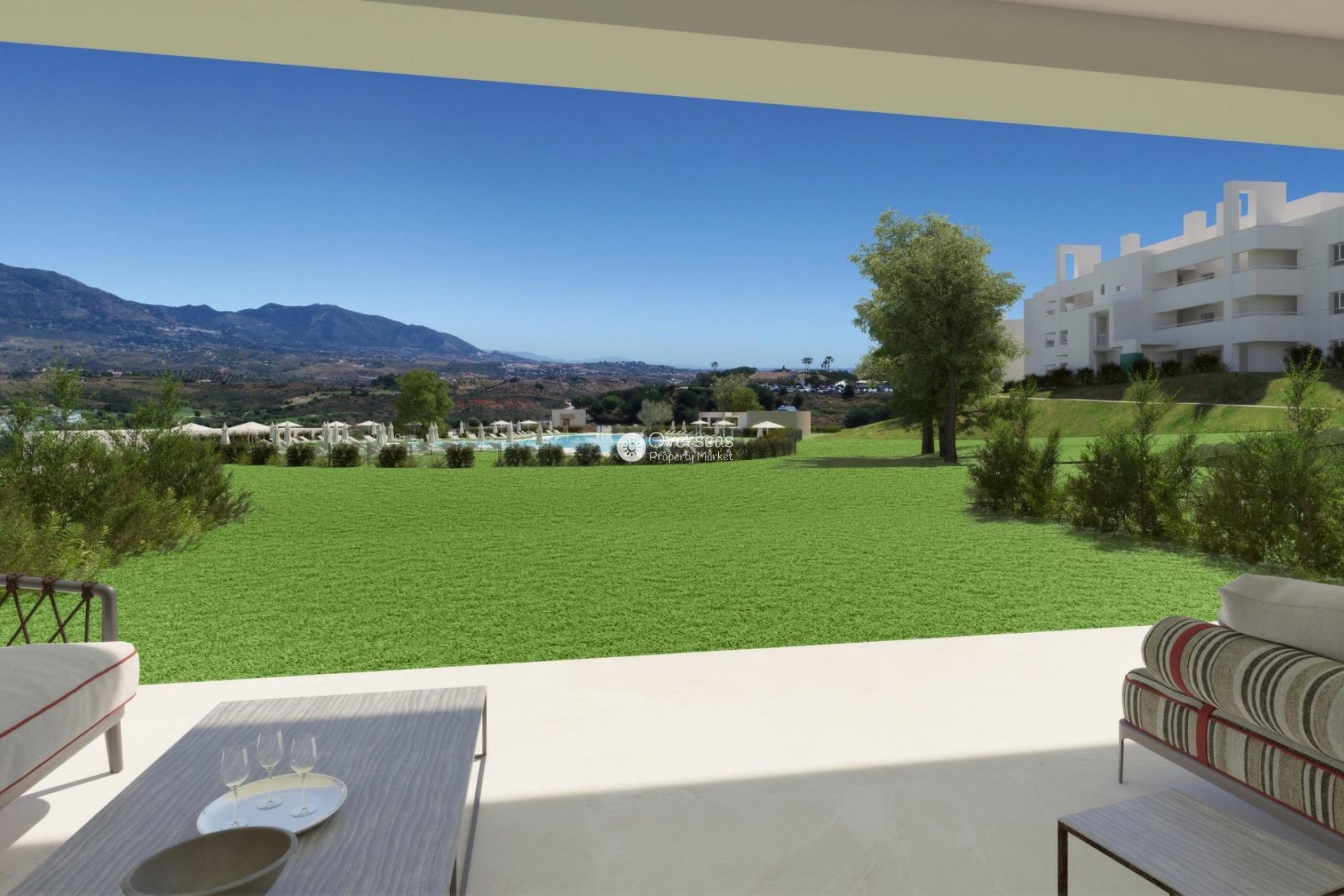 Obra nueva - Ground floor apartment -
Mijas