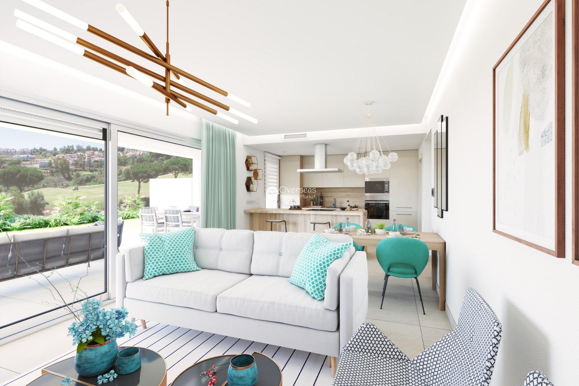 Obra nueva - Ground floor apartment -
Mijas