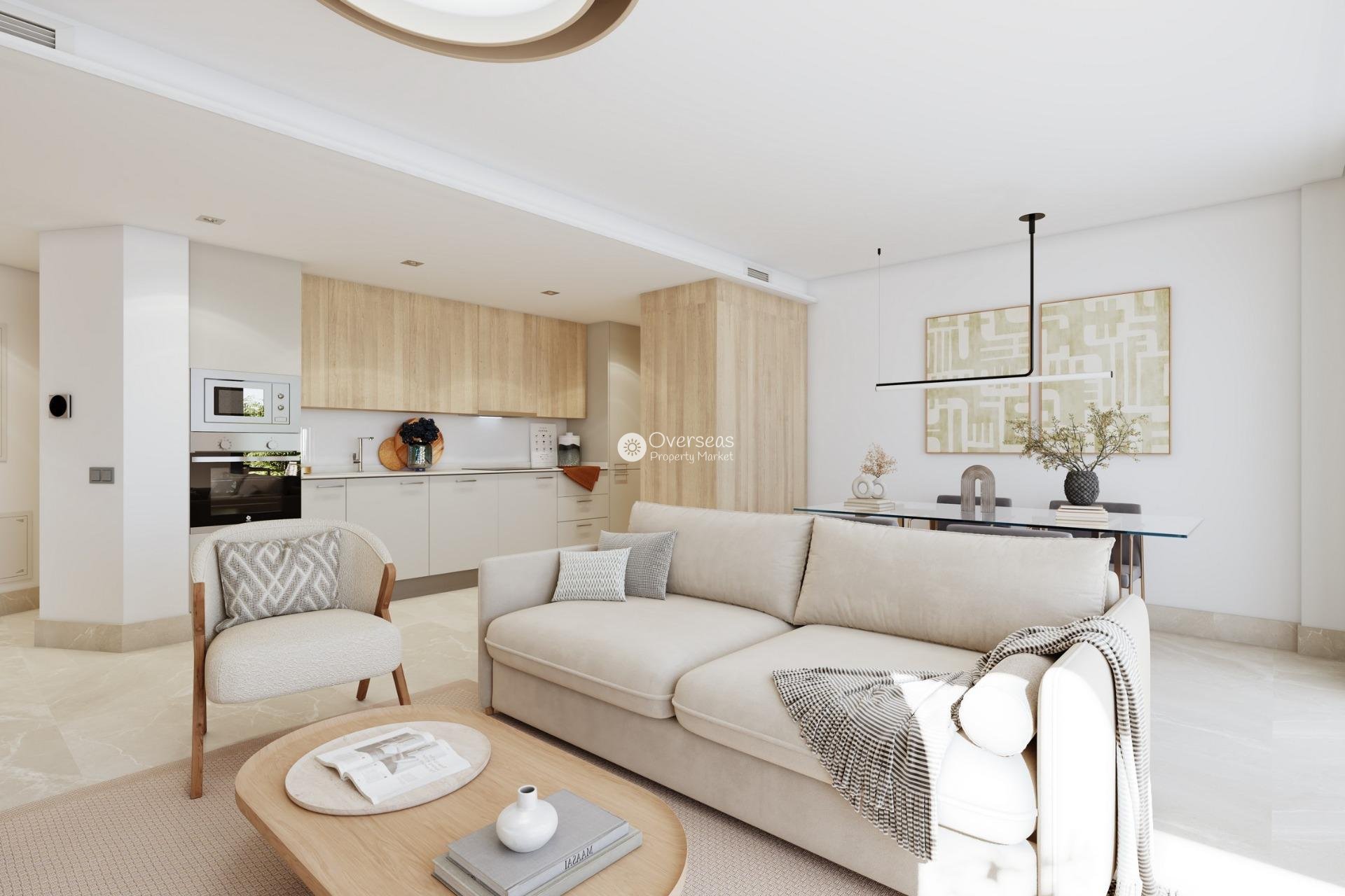 Obra nueva - Ground floor apartment -
Mijas