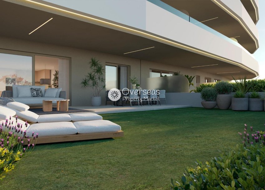 Obra nueva - Ground floor apartment -
Mijas