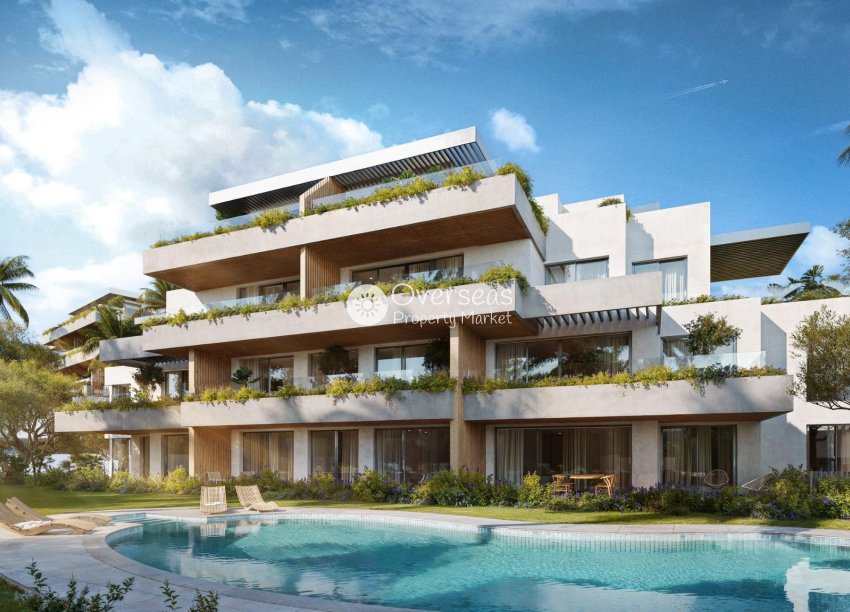 Obra nueva - Ground floor apartment -
Mijas