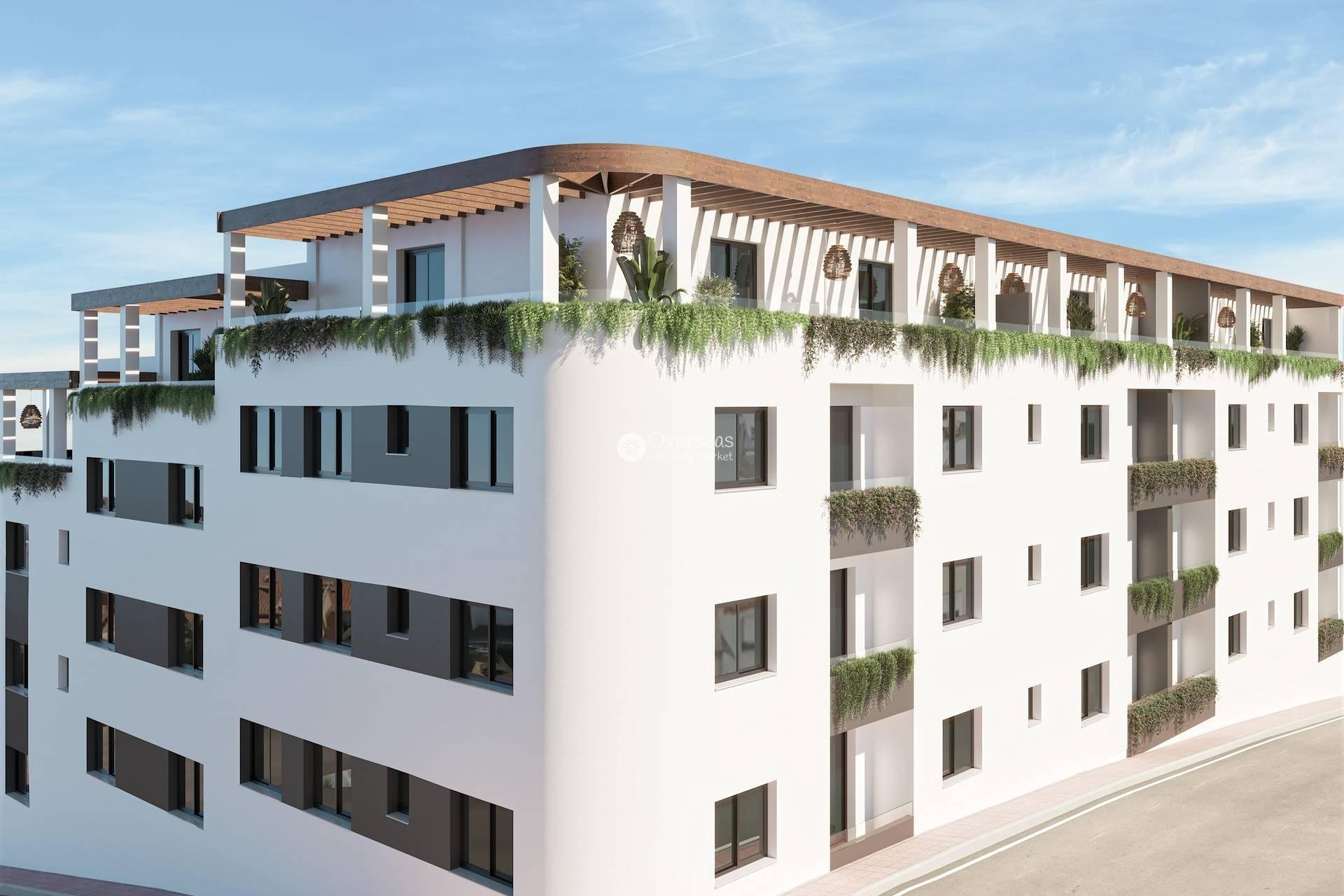 Obra nueva - Ground floor apartment -
Mijas
