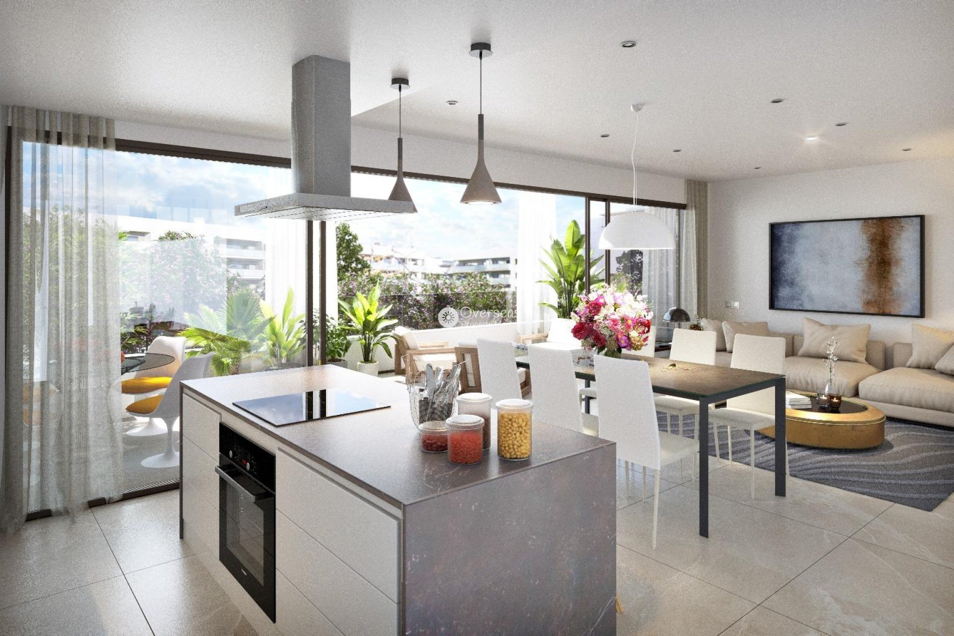 Obra nueva - Ground floor apartment -
San Juan Alicante