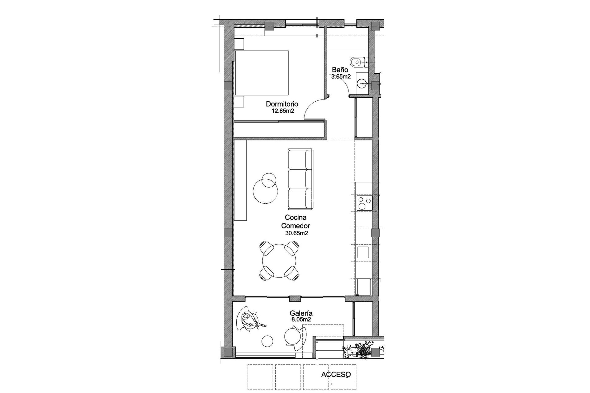 Obra nueva - Ground floor apartment -
Torrevieja
