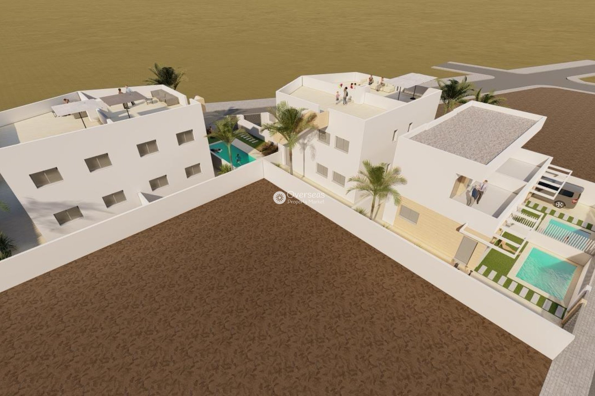 Obra nueva - Semidetached -
Puerto de Mazarron