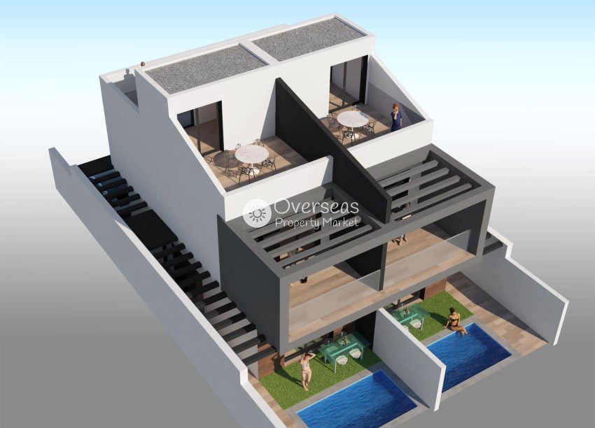 Obra nueva - Semidetached -
San Javier