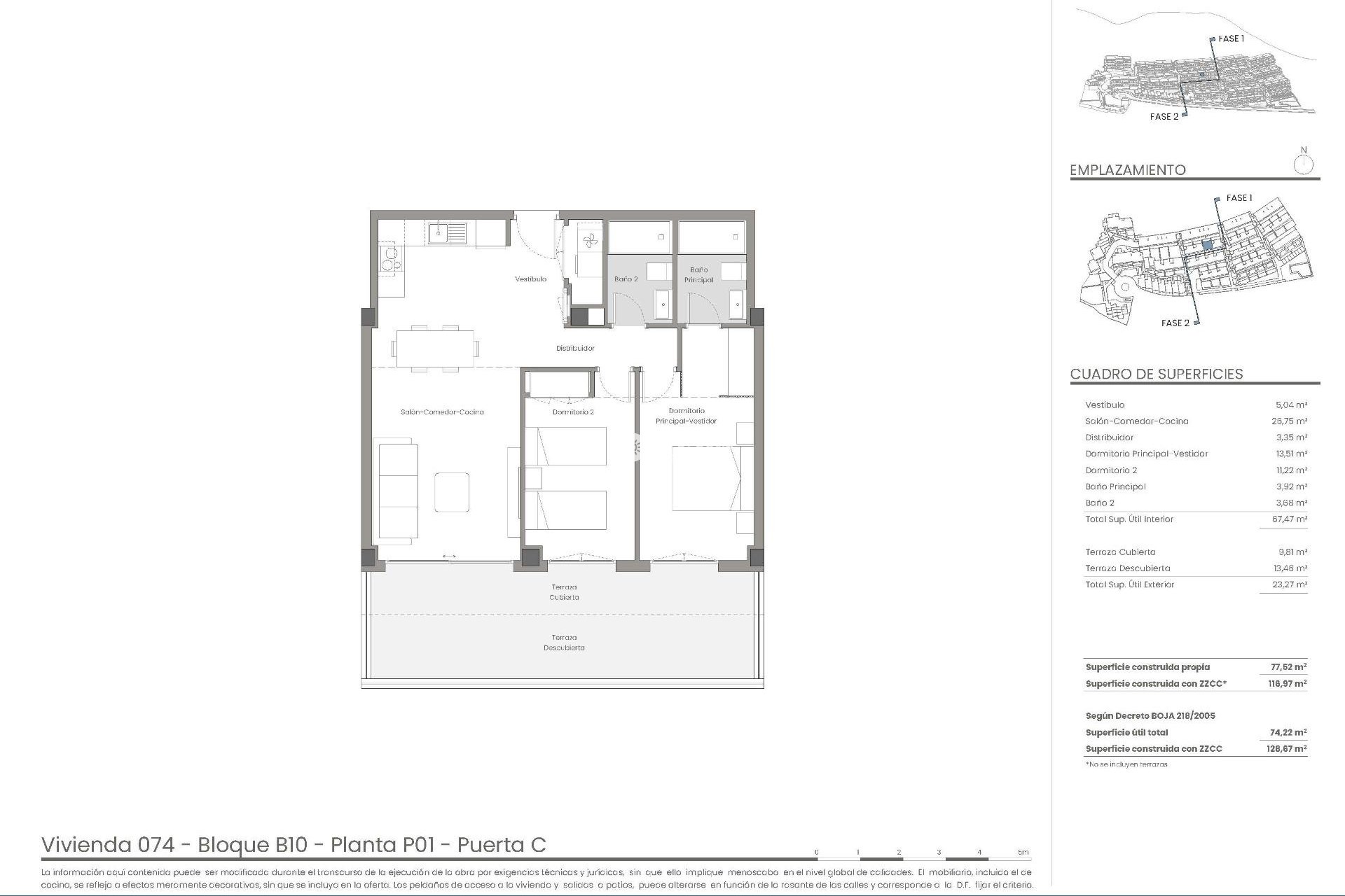 Obra nueva - Top Floor Bungalow -
Mojacar