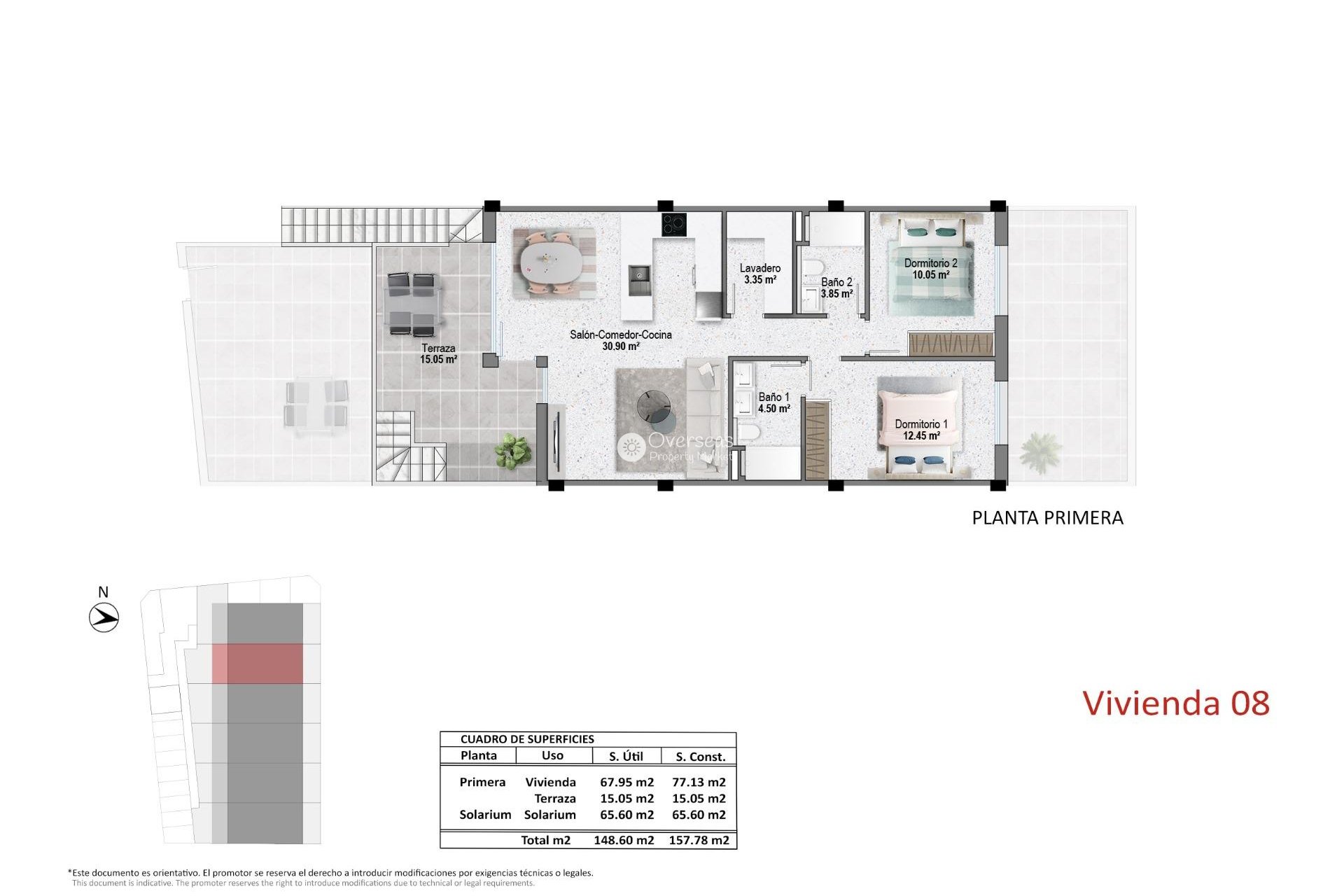 Obra nueva - Top Floor Bungalow -
Pilar de La Horadada