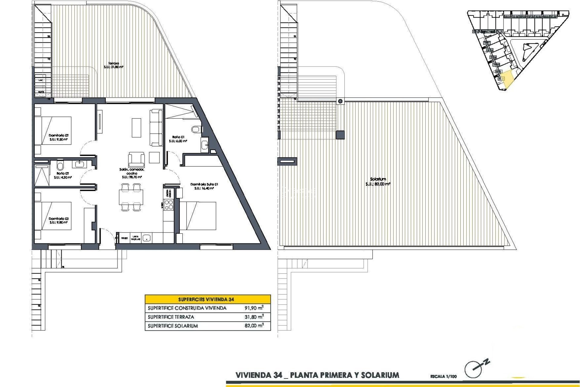 Obra nueva - Top Floor Bungalow -
San Fulgencio