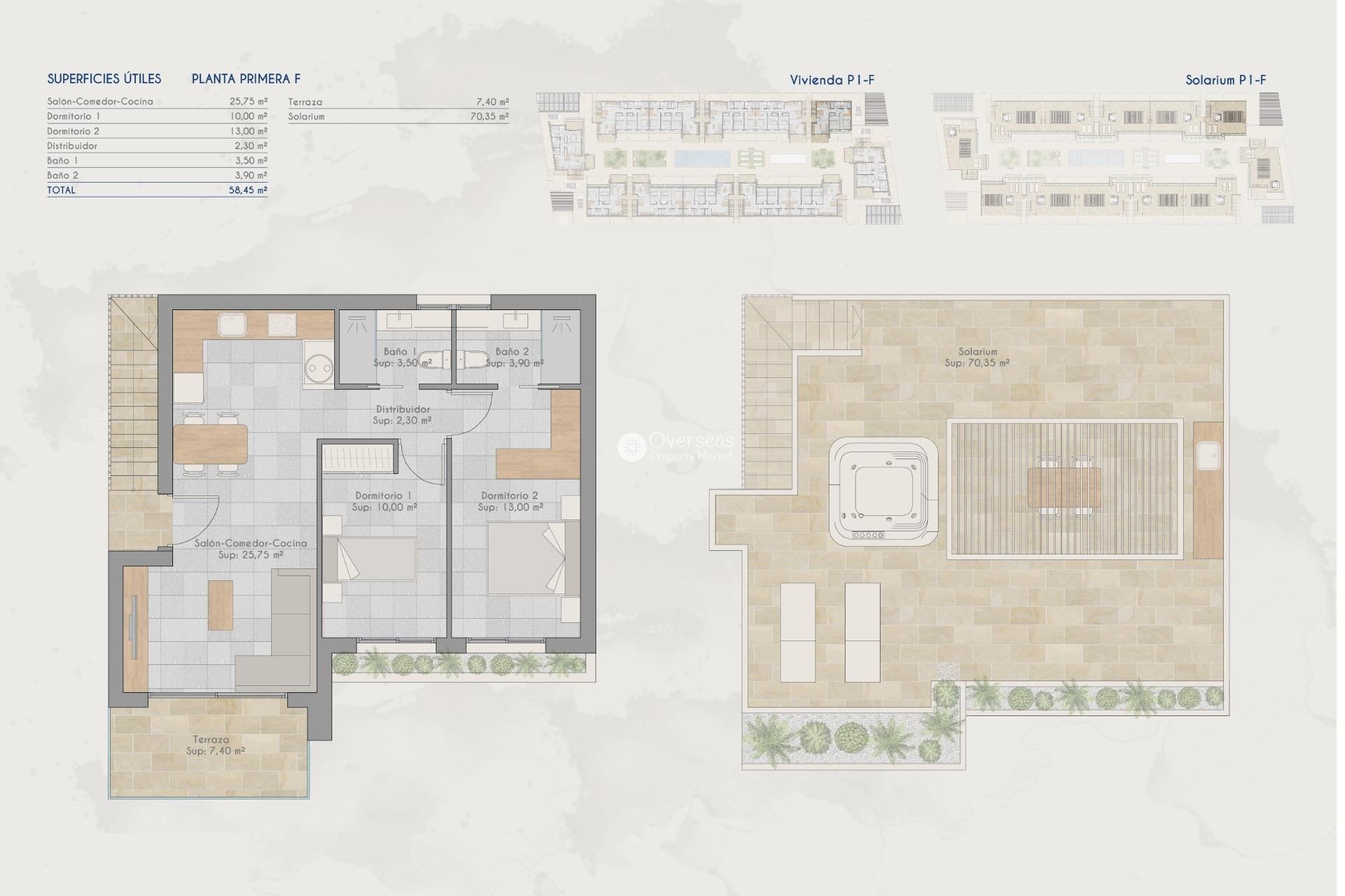 Obra nueva - Top Floor Bungalow -
Torre Pacheco