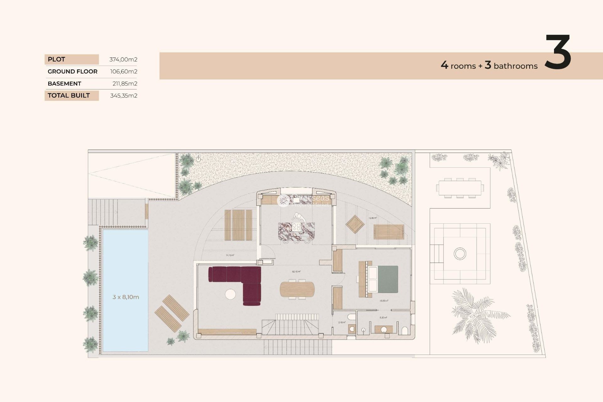 Obra nueva - Villa -
Algorfa