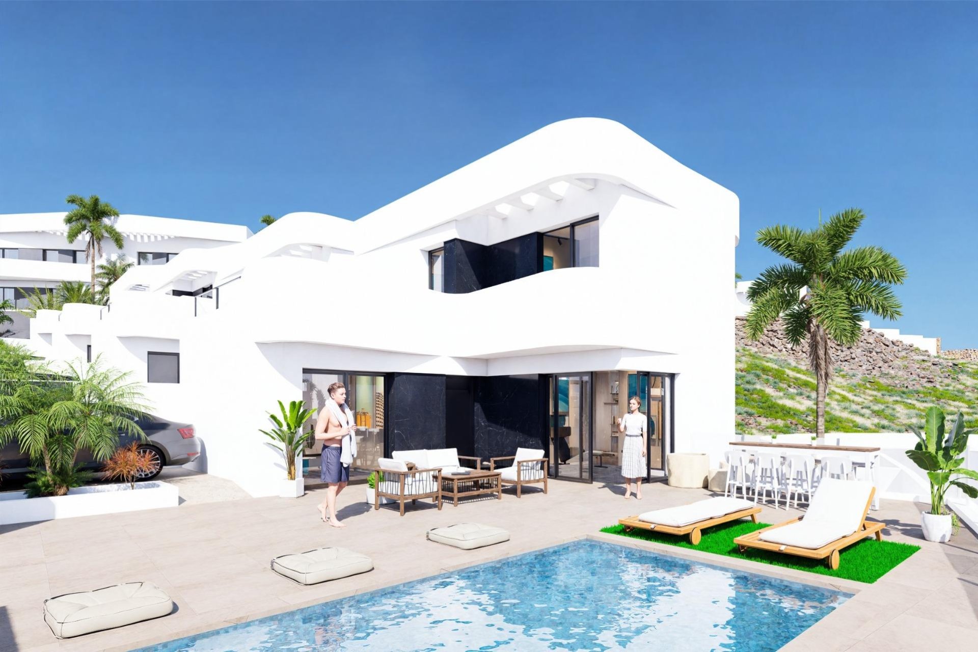 Obra nueva - Villa -
Algorfa