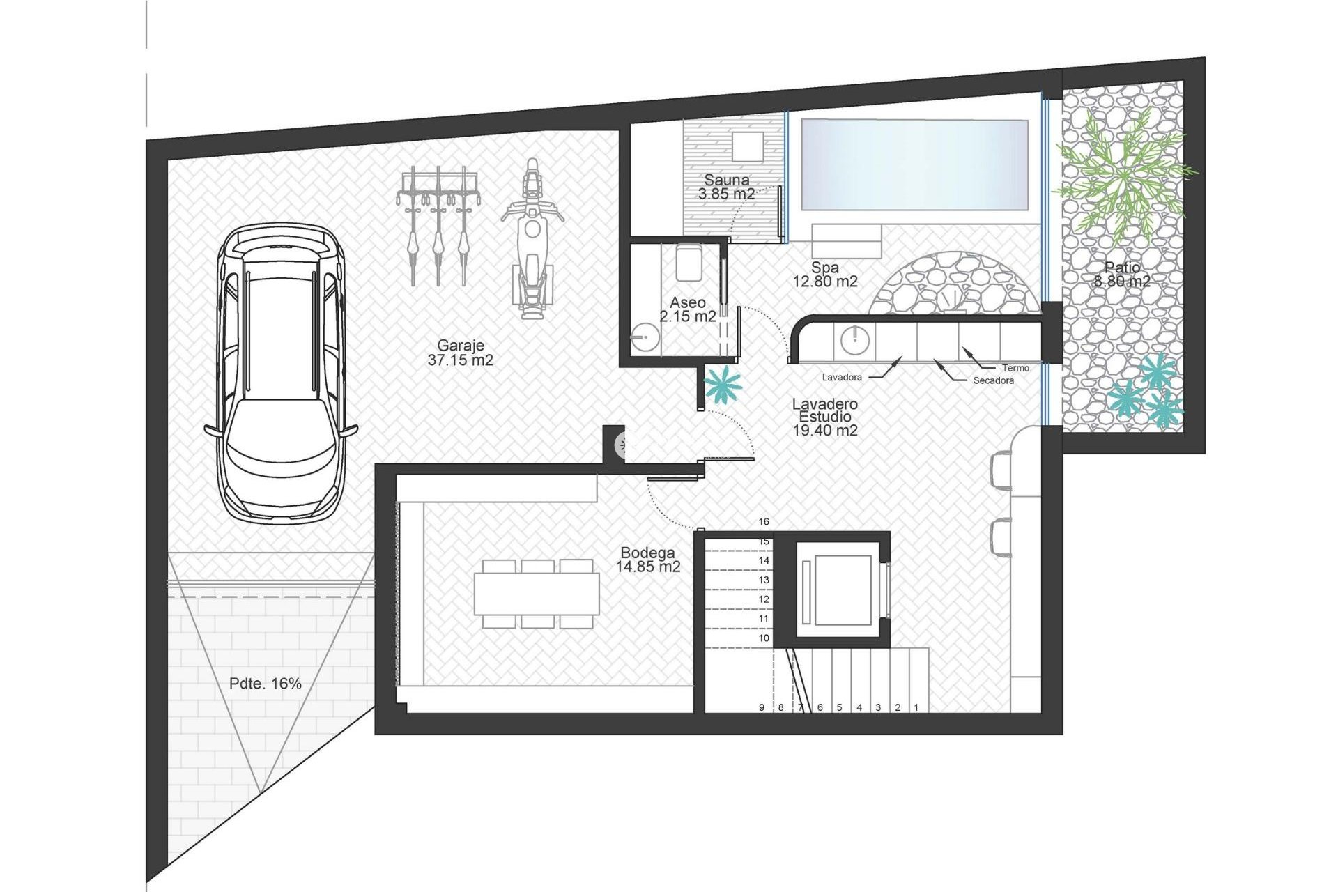 Obra nueva - Villa -
Cabo de Palos