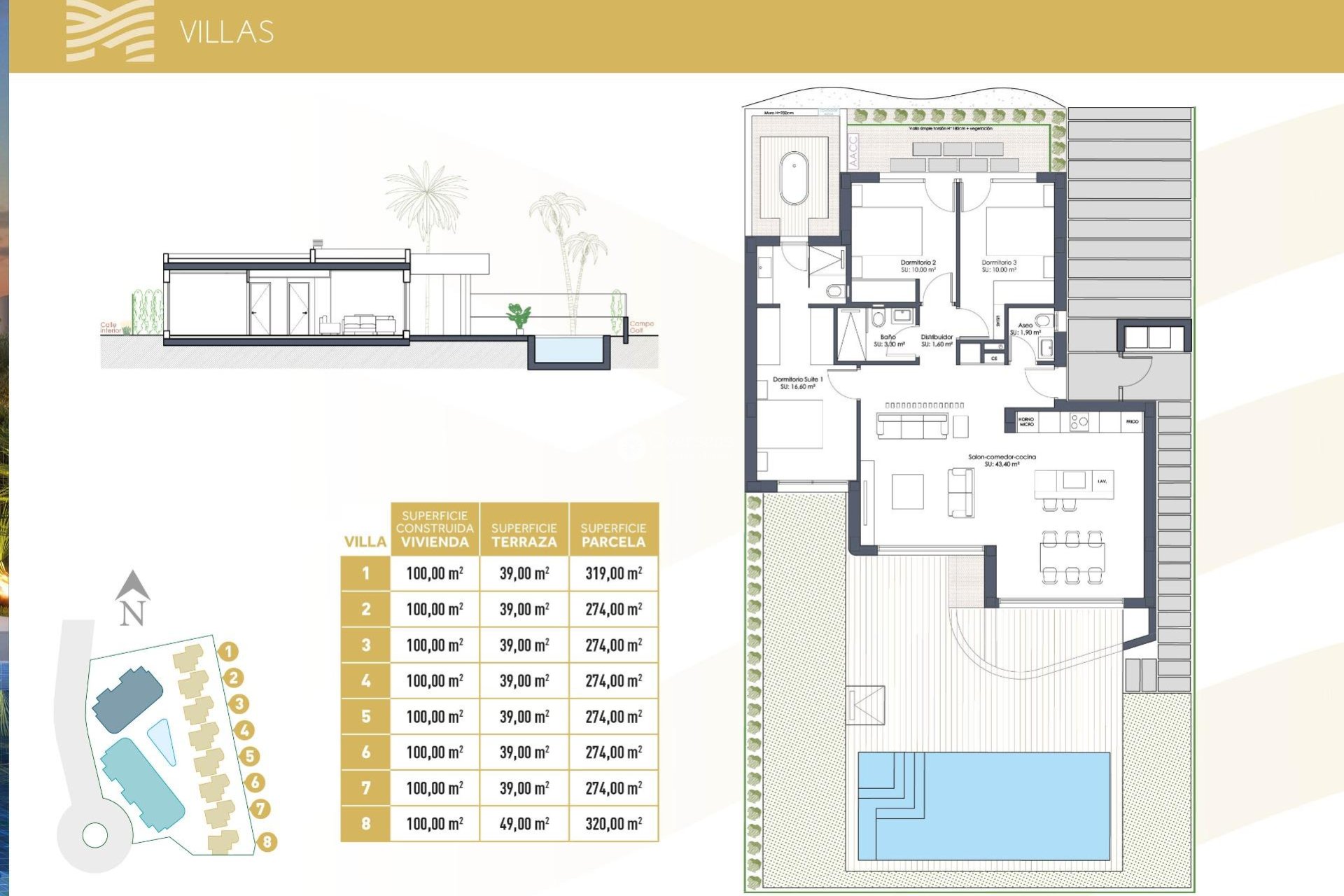 Obra nueva - Villa -
Los Alcazares - La Serena Golf