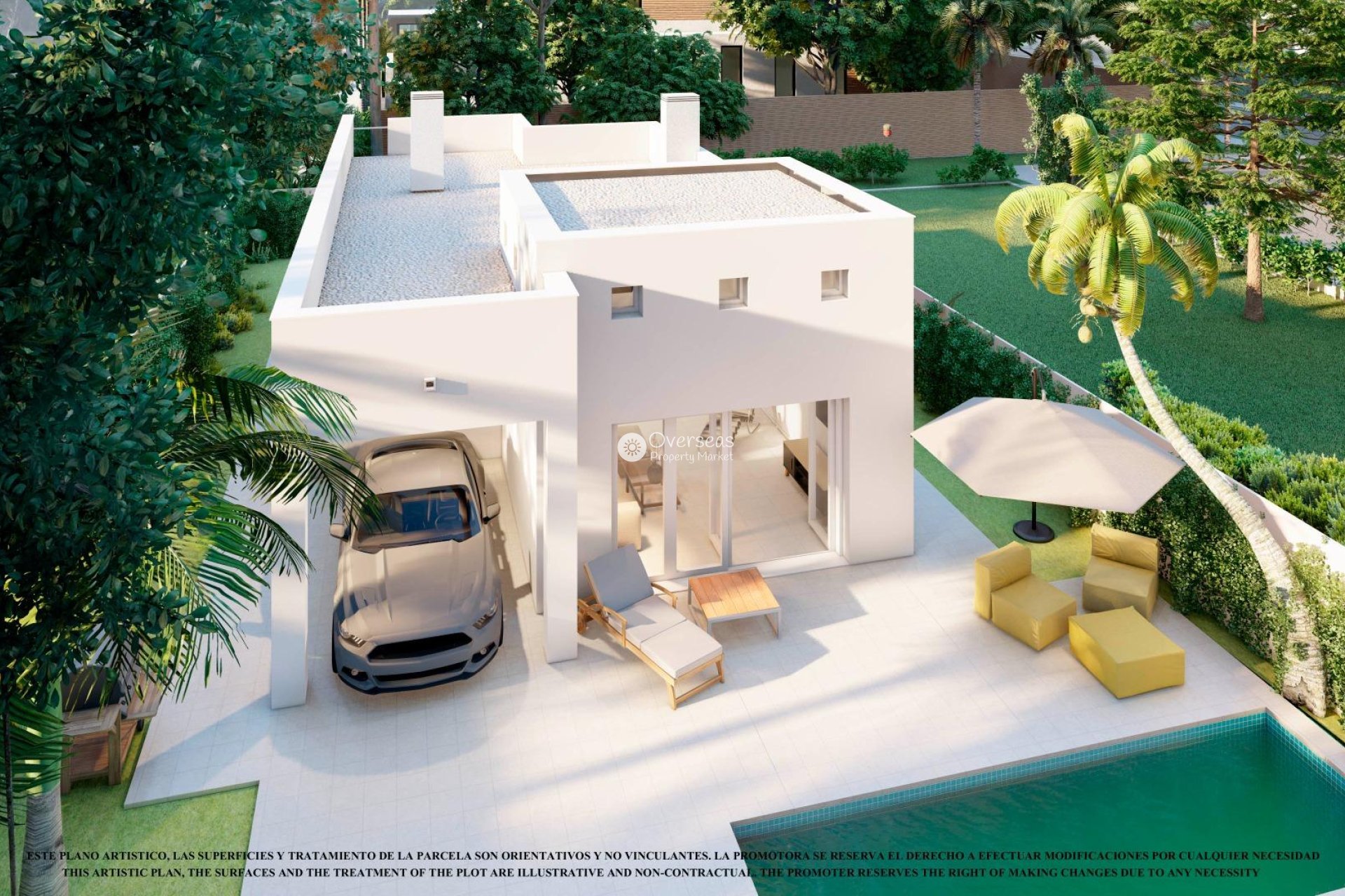 Obra nueva - Villa -
Los Alcazares - Serena Golf
