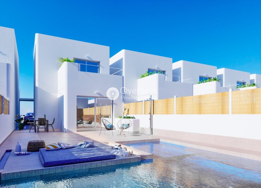 Obra nueva - Villa -
Los Alcazares - Serena Golf