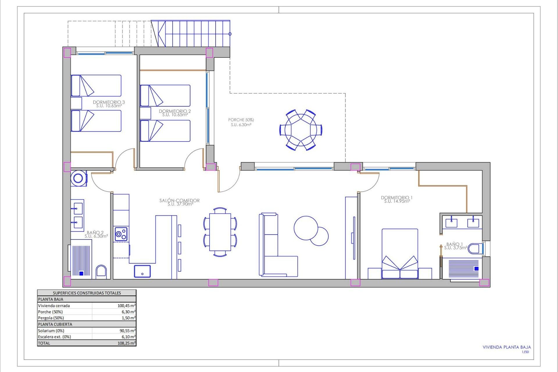 Obra nueva - Villa -
Los Montesinos